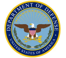 United States Department of Defense Weather Resistant Vinyl Sticker/Decal 01