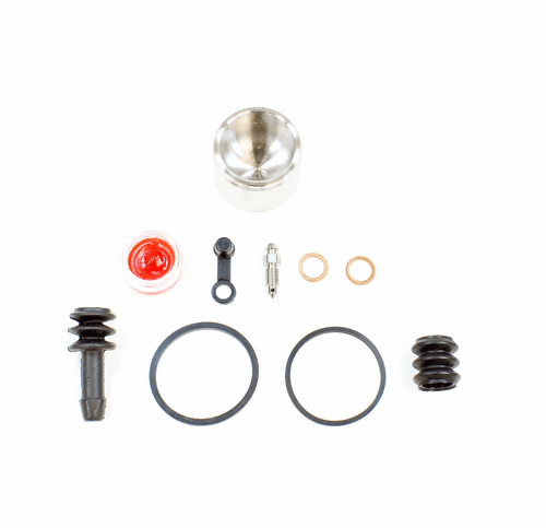 Brake Caliper Seal+SS Piston Kit for 1986-1987 Kawasaki ZX1000 NINJA 1000R Front - Picture 1 of 5