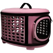 Collapsible Cat Carrier Hard, Travel Pet Carriers Bag for Small Dogs for Car ...