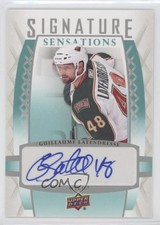 2011-12 Upper Deck Signature Sensations Guillaume Latendresse #SS-GL Auto 2u9