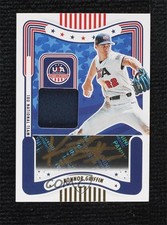2024 Stars and Stripes Materials Signatures Black Gold /50 Konnor Griffin Auto