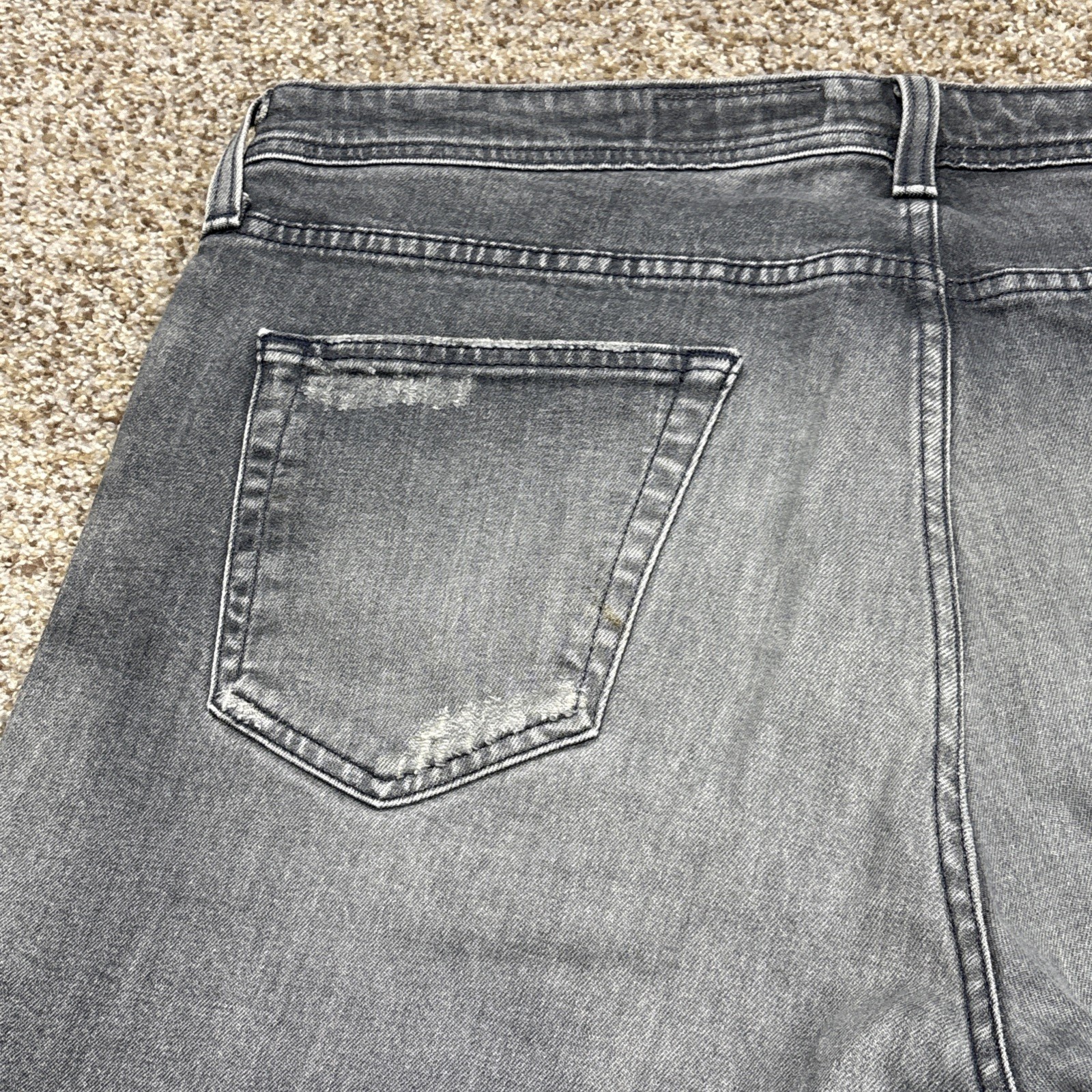 AG Adriano Goldschmied Jeans Mens 38 The Tellis Modern Slim Gray Fits 40 X 33 - View 16