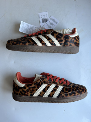 adidas Originals Samba OG Preloved Red Leopard EU 38