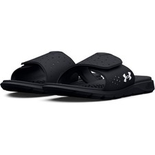 Under Armour 3026027 Women's UA Ignite Pro Slides, Black, Size 7