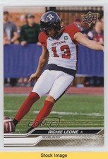 2024 Upper Deck CFL Gold Richie Leone #64 READ 1g4p