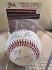 Dave Parker Signed Major League Baseball with 78 NL MVP INSCRIPTION JSA COA