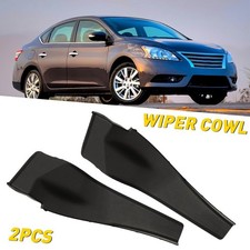 1pair Corner Windshield Wiper Cowl Cover For Altima Nissan 2013-2016