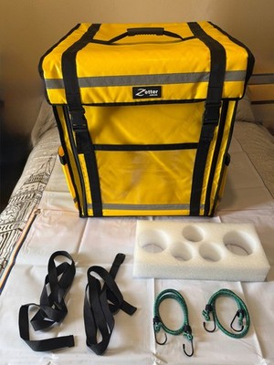 Mochila térmica e impermeable marca Zetter para reparto