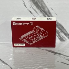 Raspberry Pi 5 8GB Single Board 2.4GHz Quad-core 64-bit Arm Cortex-A76 CPU