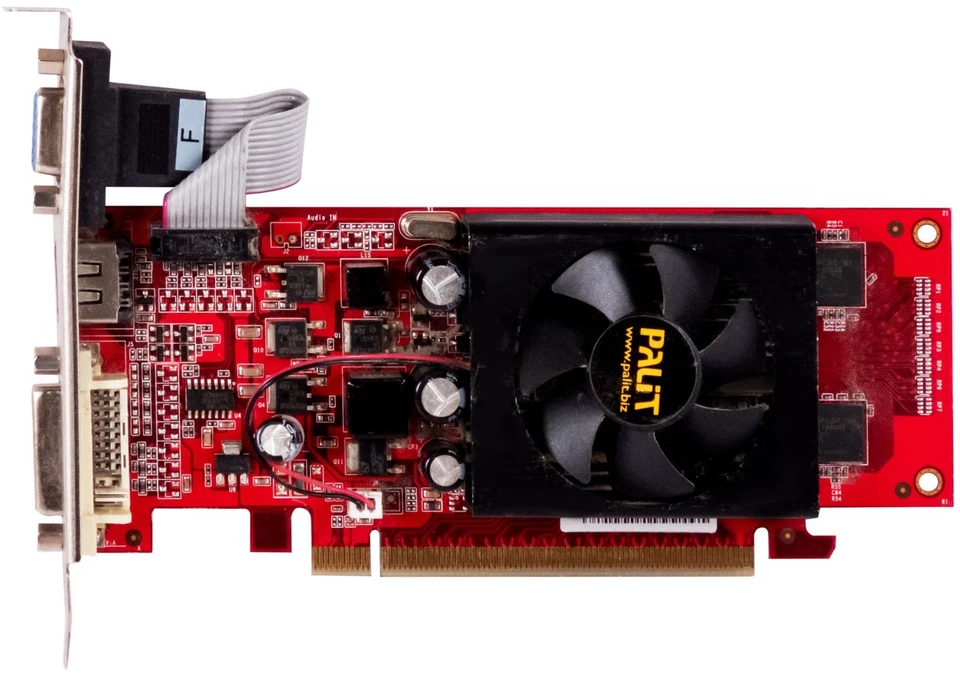 Scheda Grafica Palit Nvidia Geforce 210 512MB NE221000FHD56-N2181 Pcie x16 - Immagine 2 di 2