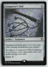 Conqueror's Flail Lightly Played 53 Commander 2016 Magic: The Gathering