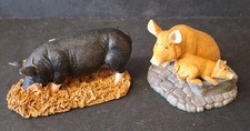 Royal Doulton Figurines Pigs Set Of 2