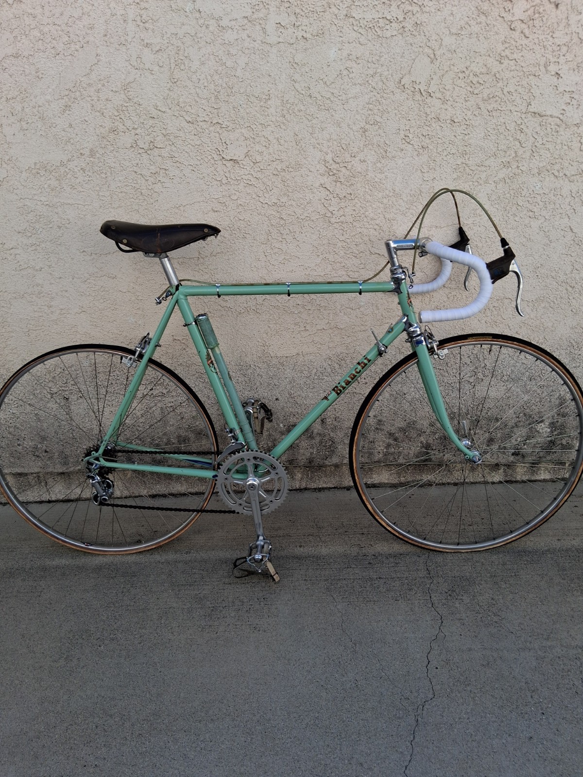 1965 Bianchi Campione Del Mondo Specialissima Campagnolo Record 58cm Rare Bike (2300.00 USD) 1965 Bianchi Campione Del Mondo Specialissima Campagnolo Record 58cm Rare Bike (2300.00 USD)