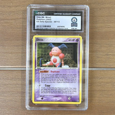 1/1 Nintendo Ditto (Mr. Mime) 38/113 EX Delta Species ENG 2005 CGC Graded 60 HP on eBay