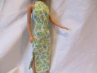 vintage Mattel Barbie doll Best Buy floral halter dress 2772#