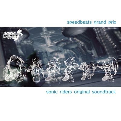 Sonic Riders Original Soundtrack Speedbeats Grand Prix Japan CD SEGA Game Music