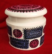 Rare 1960 Portmeirion TALISMAN 'Mushroom' Box, Designed by Susan Williams-Ellis