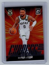 2024-25 Panini Donruss Optic Damian Lillard #14 Express Lane Purple Bucks