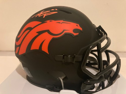 Steve Atwater signed autographed mini helmet Denver Broncos BAS WW75619 - Picture 2 of 8