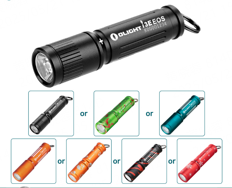 Olight I3E EOS EDC Flashlight LED Bright Powerful High