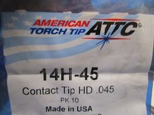 AMERICAN TORCH TIP Contact Tip, Wire Size .015" QTY 10