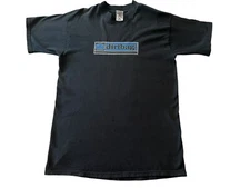 Vintage DB Dirtbag Productions Black T-Shirt Size Large Fruit Of The Loom