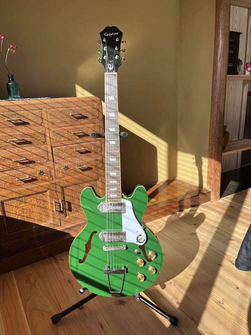 Epiphone Casino Coupe Inverness Green No.MG1318 | eBay Epiphone Casino Coupe Inverness Green No.MG1318 | eBay