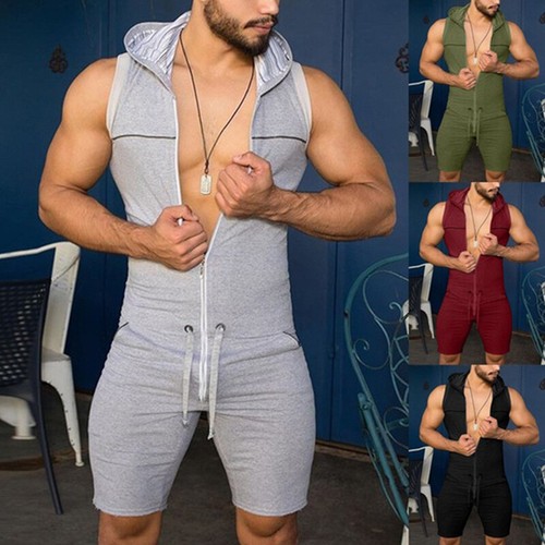 Tuta Un Pezzo dei pantaloni attillati Body Tutina tutine globale Zipper  Fitness | eBay