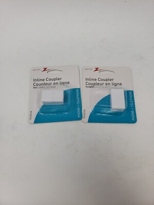 Lot Of 2 Zenith TS1001CW Inline Coupler