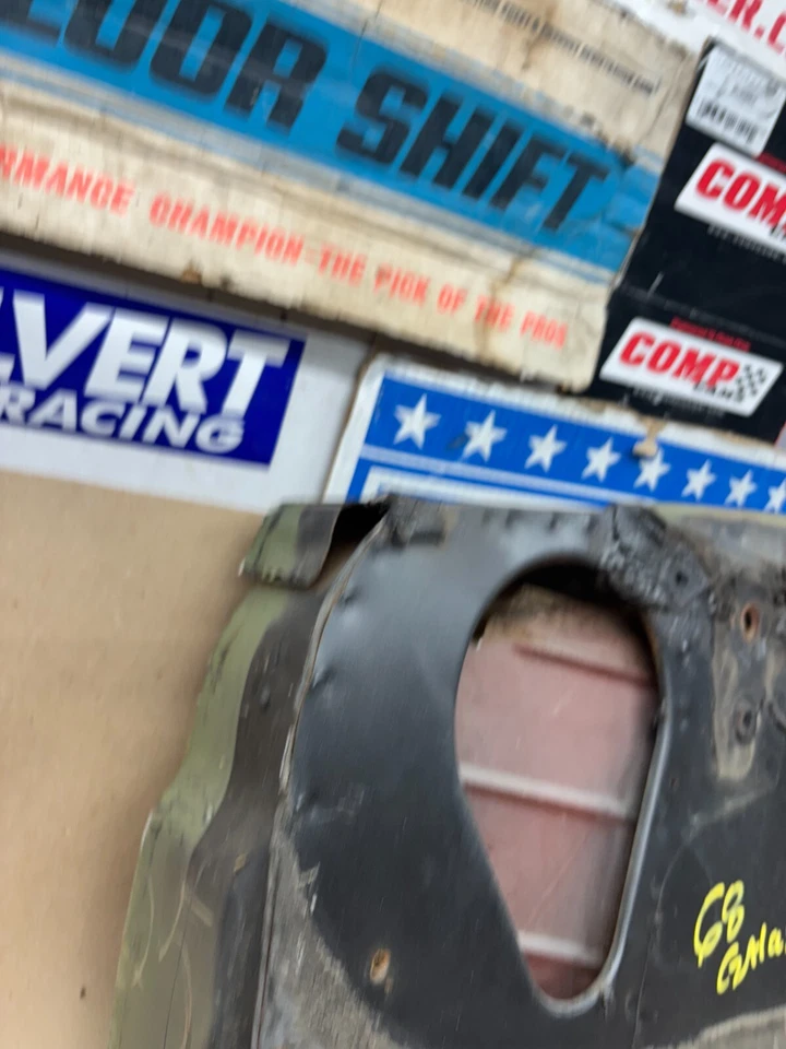 1965-1968 FORD GALAXIE LTD COUNTRY SQUIRE FIREWALL HEATER BOX PATCH PANEL REPAIR - Image 3 of 4