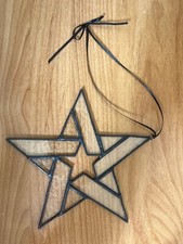 NEW Stained Glass Star - Handcrafted Suncatcher - Beautiful Home Decor  Gift