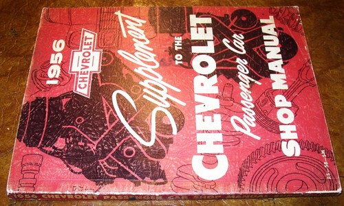 1956 1955 Chevrolet Shop Manuals Tune Up Bel Air 210 150 Nomad Beauville Delray - Picture 4 of 9