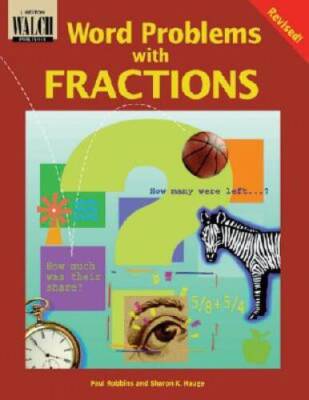 Word Problems With Fractions (Word Problems Series Ser) - Paperback - GOOD