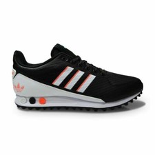 Adidas Originals LA 11 Trainer, Uomo (UK 6 e 7.5) Nero-Bianco EX-Display