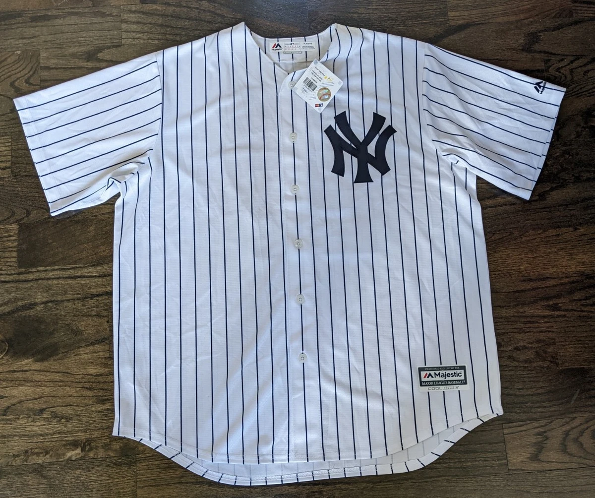 Majestic Giancarlo Stanton Jersey Mens XL Home White New York Yankees  Baseball