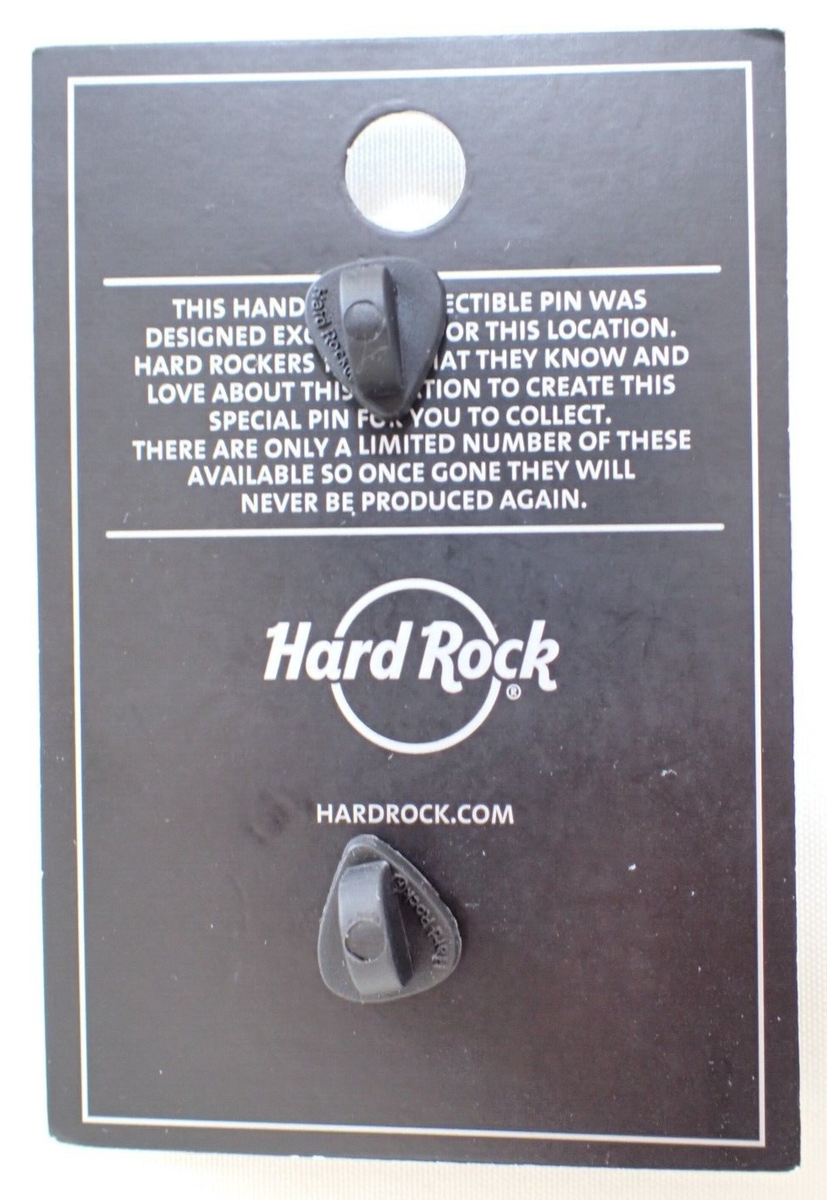 Hard Rock Cafe Ulaanbaatar Dragon And Flag Guitar Series 3D Pin