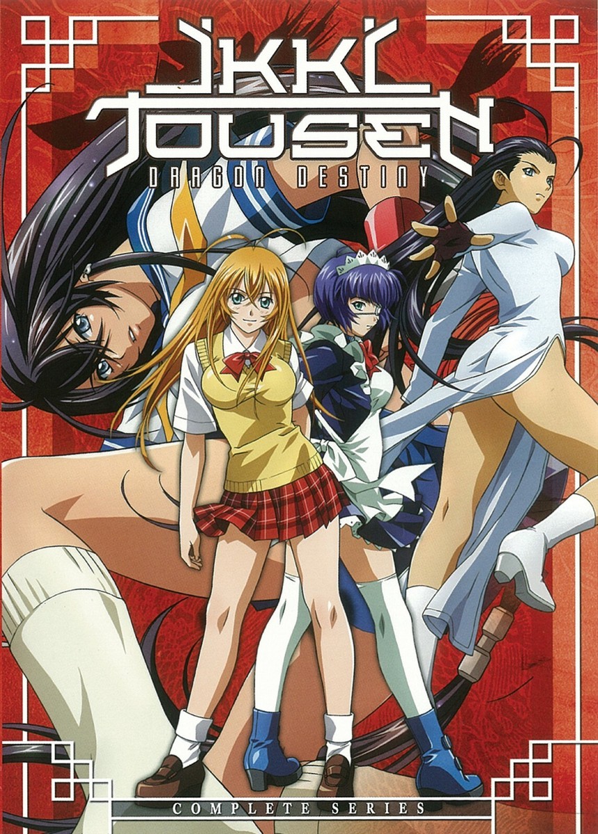 Ikki Tousen: Premium Box (Blu-ray Disc, 2011, 3-Disc Set