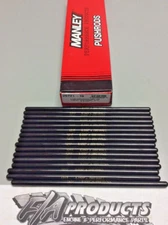 Manley 25721-16 Swedged End 8.050" Long .080" Wall 5/16" 4130 Push Rod Set Of 16