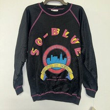 Vintage 1980 s Levi s Girls So-Blue Crewneck, Deadstock NWT, Size Medium