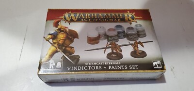 Warhammer Age of Sigmar Stormcast Eternals Vindictors + Paints Set (UR)