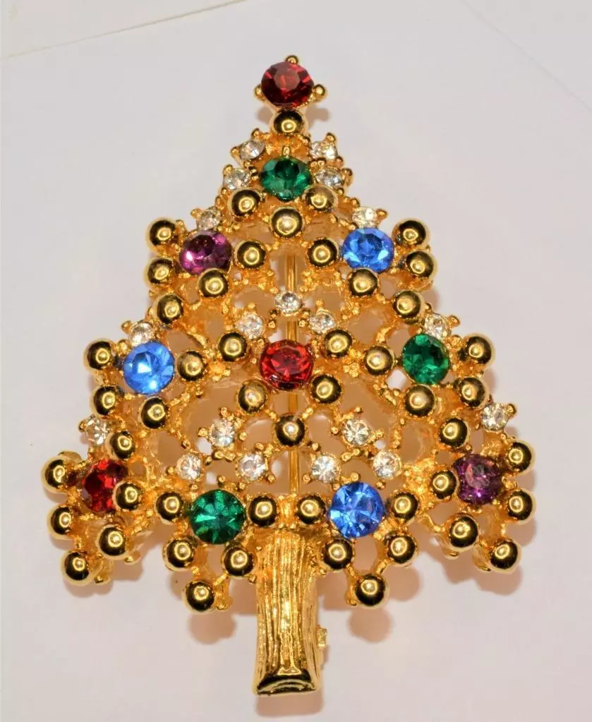 Christmas brooches hotsell ebay