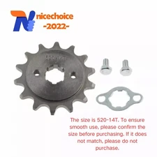 Drive Front Sprocket Fit for 520-14T Honda MT250 Elsinore CL200 Scrambler 