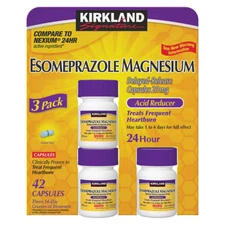 Kirkland Signature Esomeprazole 20 mg., 42 Capsules - FREE SHIPPING! - FRESH