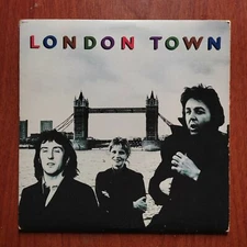 Wings – London Town [1978] Vinyl LP Funk Soul Classic Pop Rock Rare Version