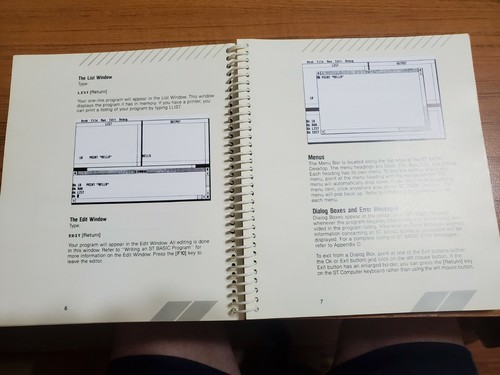 VINTAGE ATARI 1986 ST BASIC SOURCEBOOK AND TUTORIAL. PROGRAMMING LANGUAGE FOR ST - Picture 6 of 12