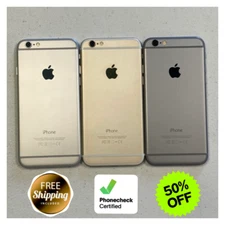 Apple iPhone 6 - 16GB/64GB/128GB, Unlocked, Silver/Gold/Space Gray