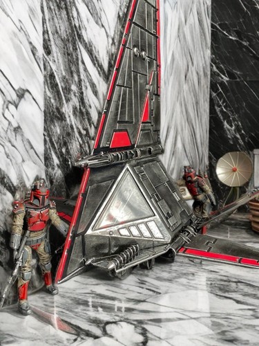 Star Wars Andor T16 Skyhopper Vintage Kenner Rogue One Scarif Custom - Picture 5 of 10