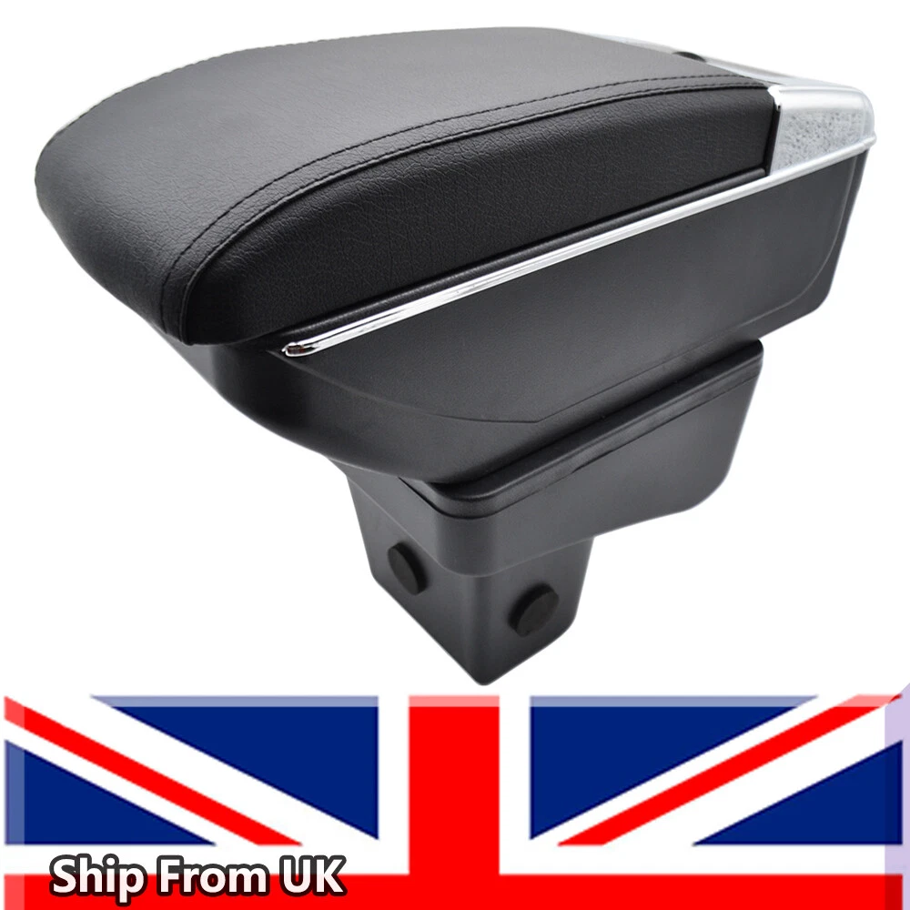 Auto Armsteun Doos voor Suzuki Vitara 2015-2019, Draaibare Middenconsole Opslag Dubbellaags Armsteun Met 3 USB Bekerhouder Asbak Organizer Auto Interieur Accessoires