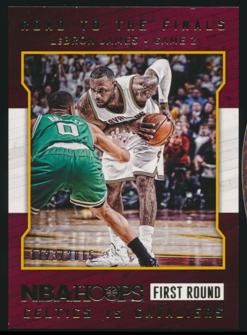 2015-16 Panini NBA Hoops Road to the Finals LeBron James #12 /2015 Cavaliers MVP