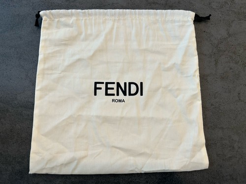 Fendi Roma Dust Bag 13 X 13 Inch Authentic